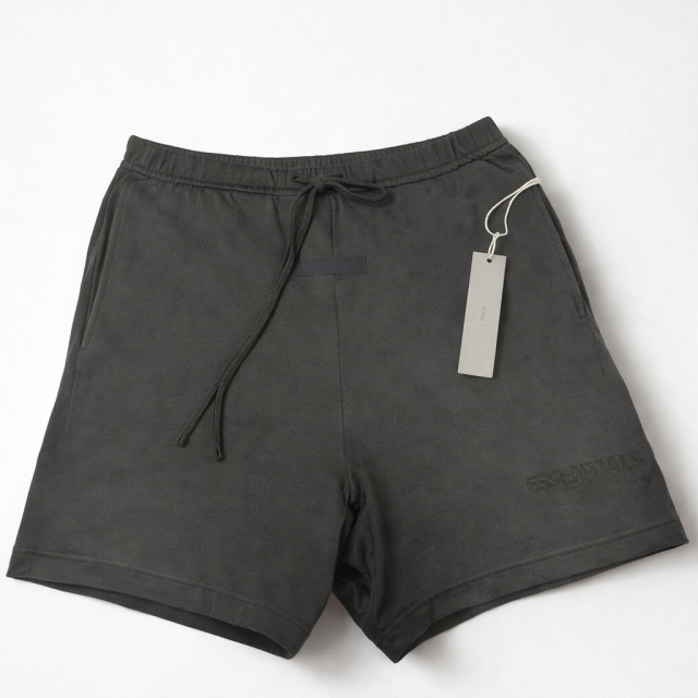 ESSENTIALS Fear of God 22SS 棉質抽繩短褲 