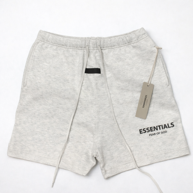 ESSENTIALS Fear of God 22SS 棉質抽繩短褲 