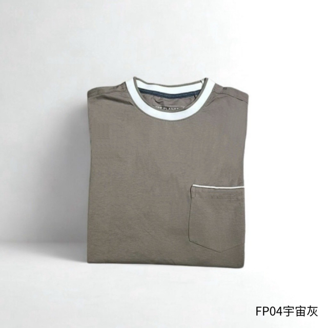 FREE PLANET 口袋短T