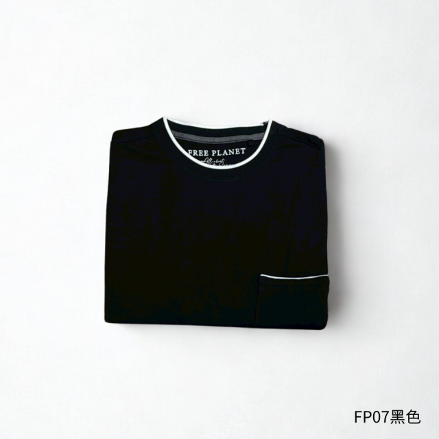 FREE PLANET 口袋短T