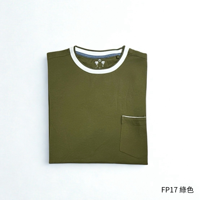 FREE PLANET 口袋短T