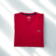 HOLLISTER  V領Logo小標短T