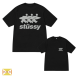STUSSY Surf walk 三人圖騰短T