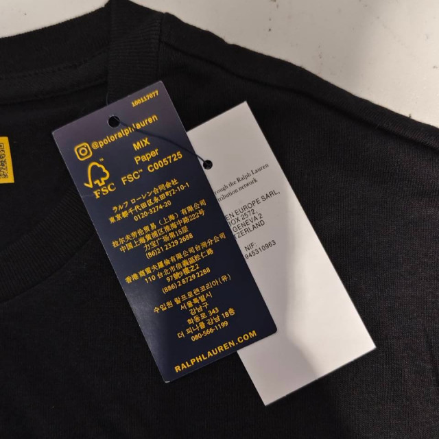 POLO Ralph Lauren  成人版厚磅 刺繡小馬LOGO短T 