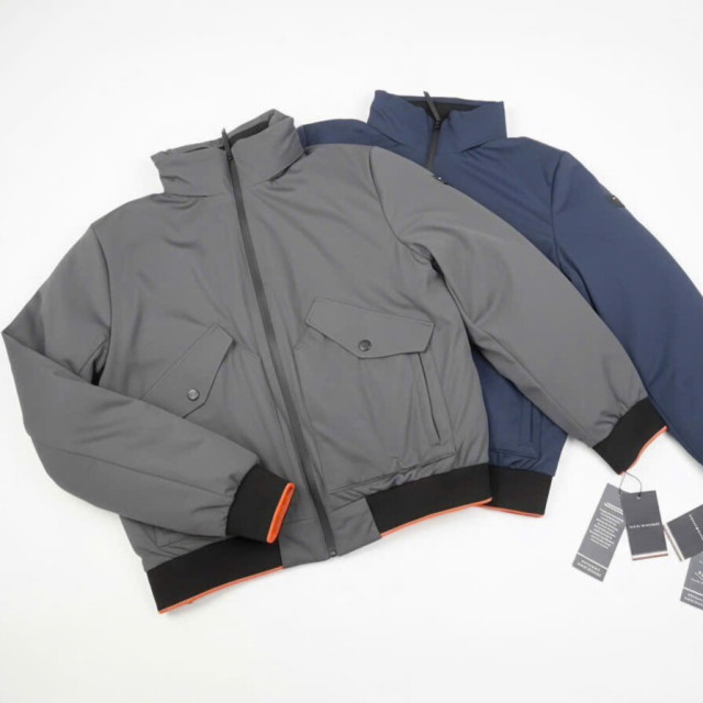 TOMMY HILFIGER 防風鋪棉隱藏帽外套