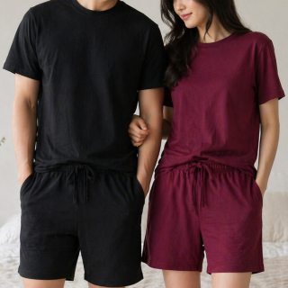Amazon Essentials T-Shirt + 短褲 套裝組
