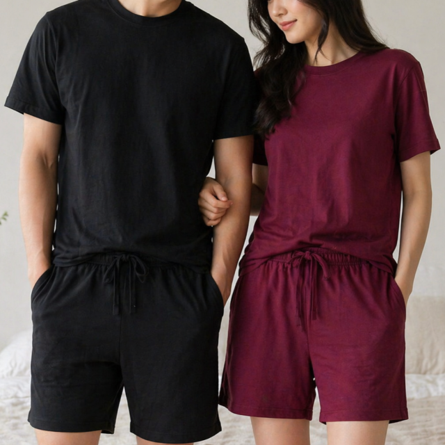 Amazon Essentials T-Shirt + 短褲 套裝組