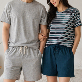 Amazon Essentials T-Shirt + 短褲 套裝組