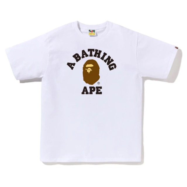BAPE College Logo 短T｜A Bathing Ape 猿人頭T恤