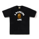 BAPE College Logo 短T｜A Bathing Ape 猿人頭T恤