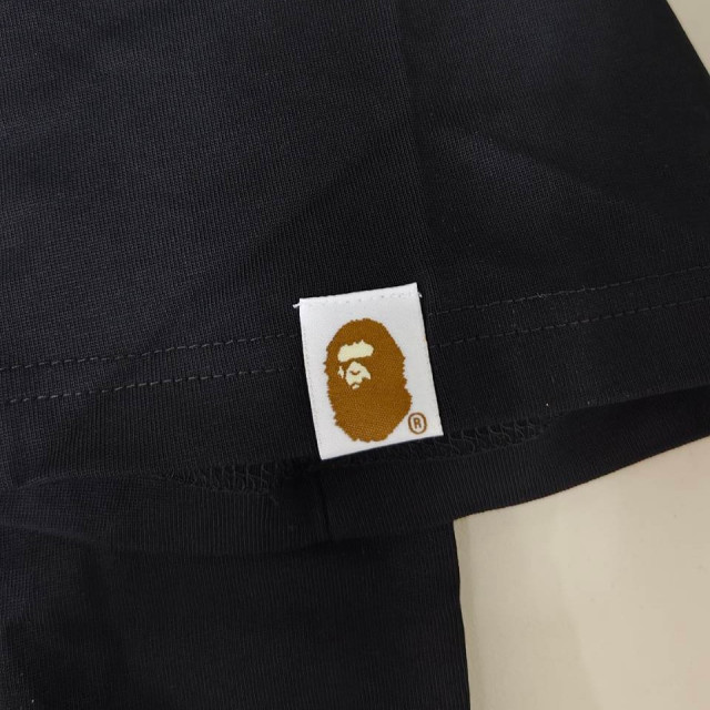 BAPE A BATHING APE 迷彩猿人頭短T