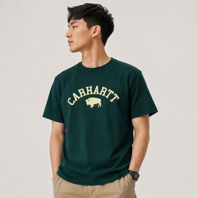 Carhartt 美式復古短袖T恤