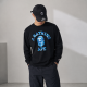 BAPE A BATHING APE 長袖T 藍迷彩猿人頭LOGO