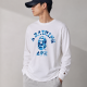 BAPE A BATHING APE 長袖T 藍迷彩猿人頭LOGO