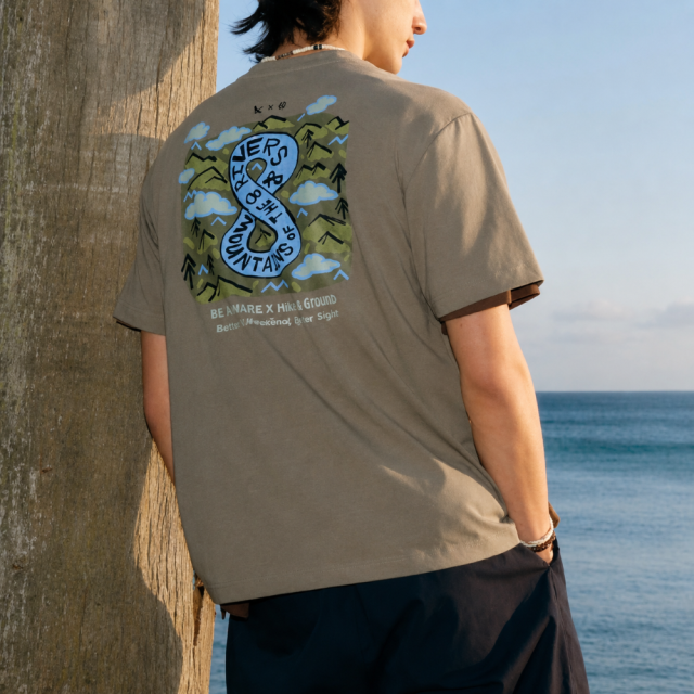 EDDIE BAUER X MOTHER GROUND 聯名短T