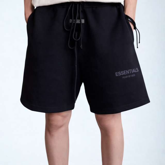 ESSENTIALS Fear of God 22SS 棉質抽繩短褲 