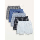 OLD NAVY 男士純棉平口內褲  (5入組) 隨機出貨
