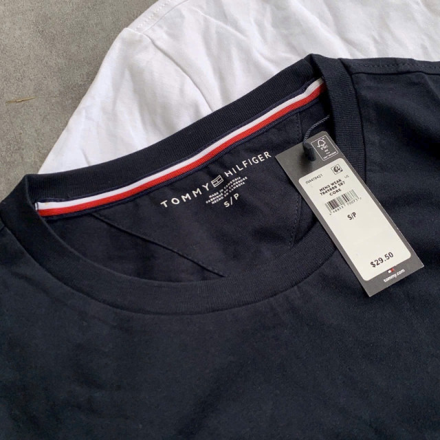 Tommy Hilfiger 經典標誌刺繡圓領短袖T 恤