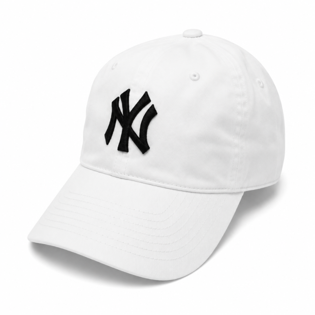 MLB NY 洋基老帽｜可調式刺繡Logo鴨舌帽