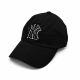 MLB NY 洋基老帽｜可調式刺繡Logo鴨舌帽