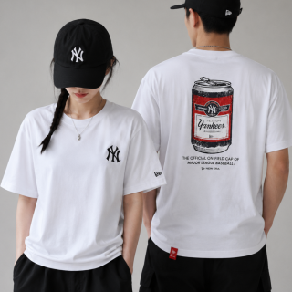 NEW ERA × MLB 洋基／道奇 啤酒罐系列短T