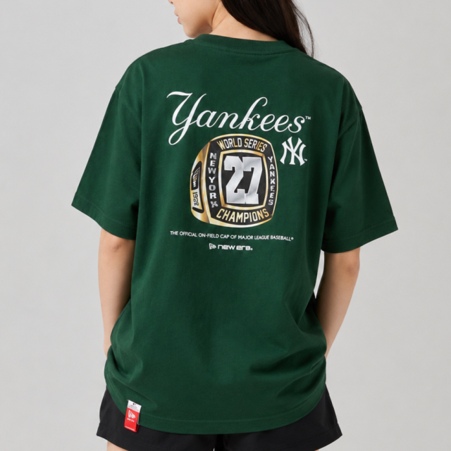 NEW ERA × NY 洋基系列短T