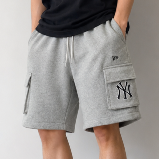 NEW ERA × NY 洋基隊刺繡口袋運動短褲