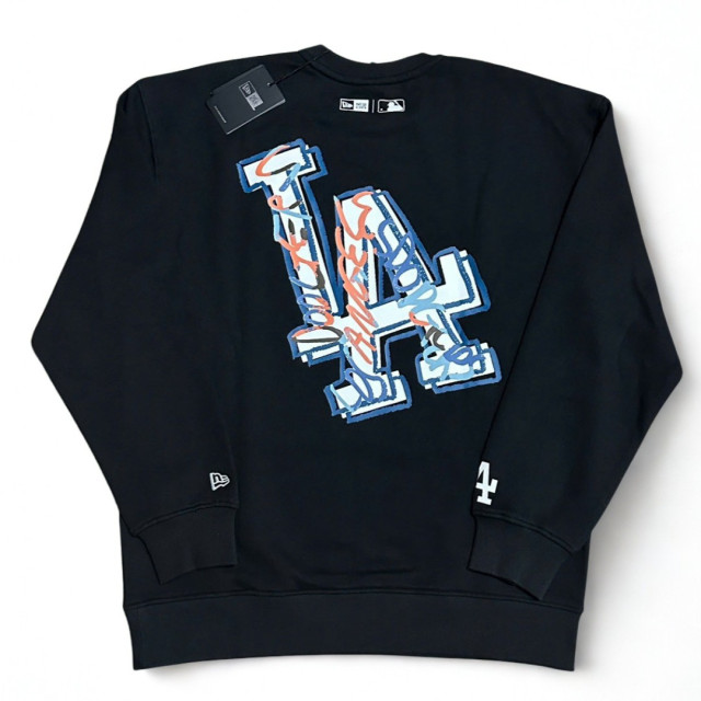 NEW ERA x MLB 聯名 洛杉磯道奇 LA 塗鴉大學T