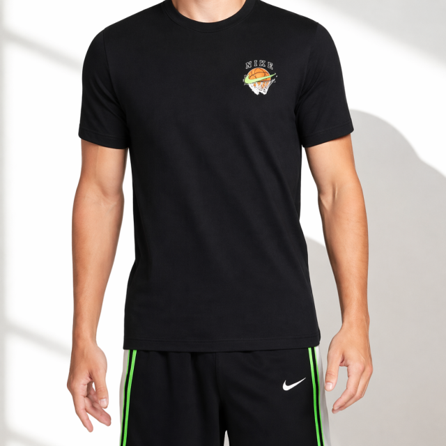 NIKE Dri-FIT 街頭風籃球短T