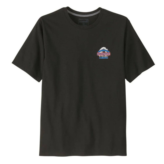 Patagonia Great Pacific Iron Works 浪花山脈 Logo 短T