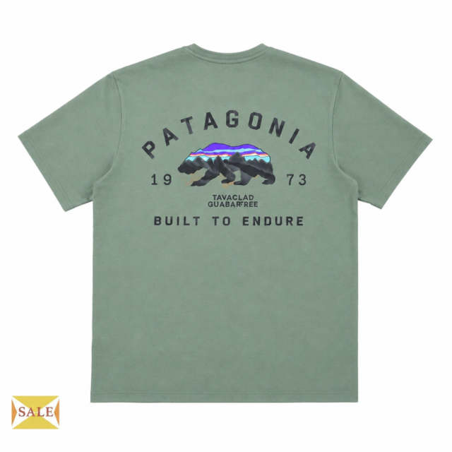 Patagonia 北極熊系列短袖T恤