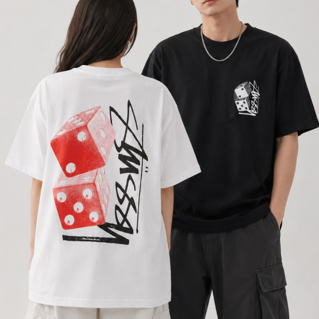 STUSSY Dice Logo 短T｜骰子印花