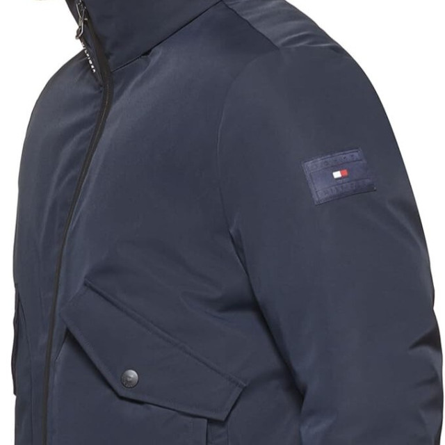 TOMMY HILFIGER 防風鋪棉隱藏帽外套