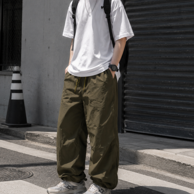 Code:graphy 輕量束口機能長褲