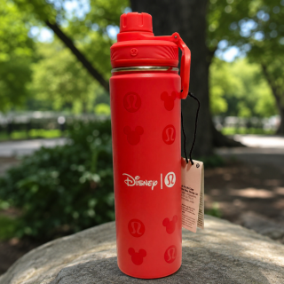 Lululemon × Disney 米奇聯名保溫水壺