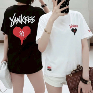 NEW ERA  NY  Yankees 愛心塗鴉短T