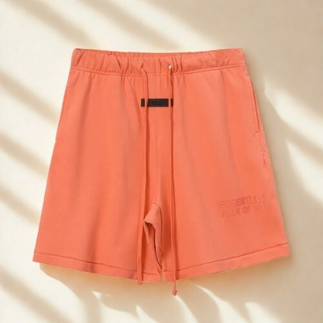 ESSENTIALS Fear of God 22SS 棉質抽繩短褲 