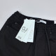 GJ 黑色直筒褲