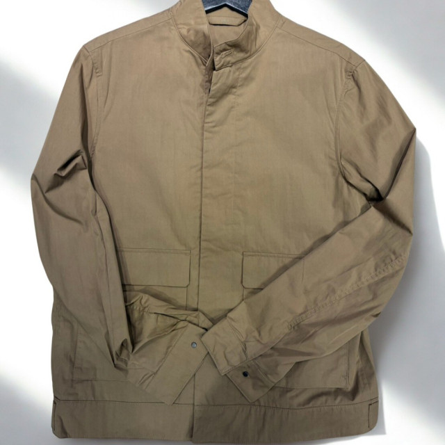 MASSIMO DUTTI無領風衣外套