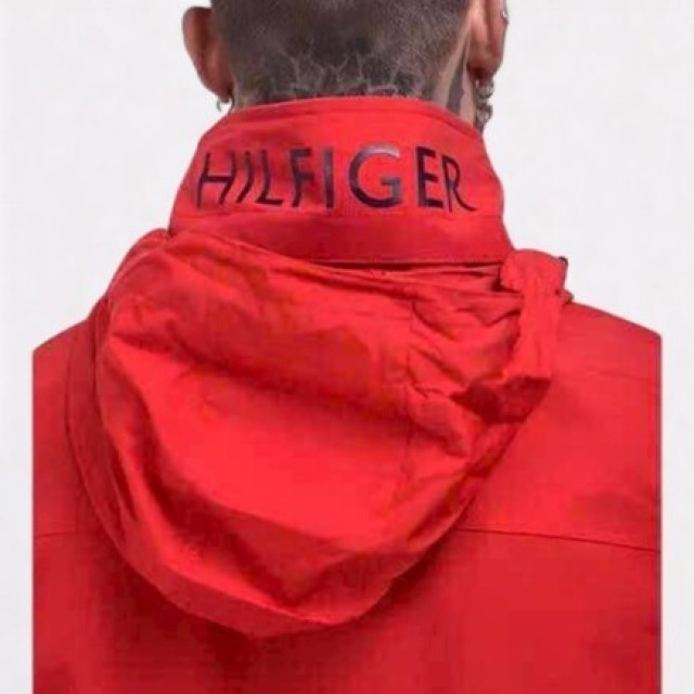 Tommy Hilfiger 內網布防風連帽外套