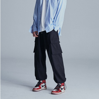 NOT4NER 韓系厚磅工裝長褲