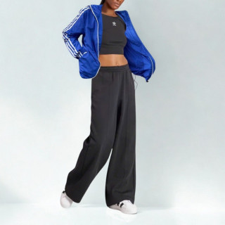 Adidas 三線連帽運動風衣外套 