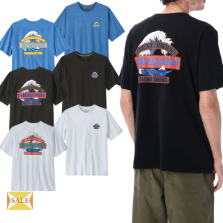 Patagonia Great Pacific Iron Works 浪花山脈 Logo 短T