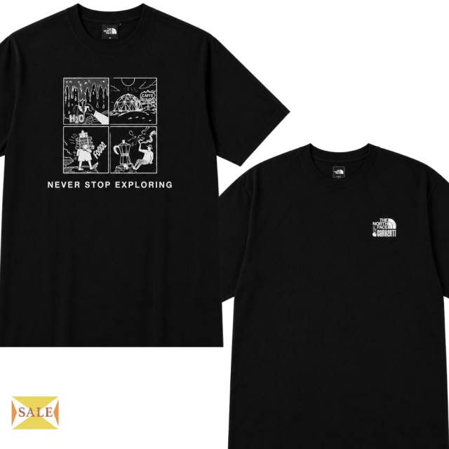 The North Face x Bialetti 聯名短T