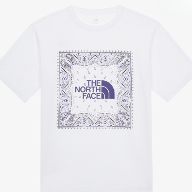 The North Face 北臉 腰果花變形蟲短T