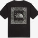 The North Face 北臉 腰果花變形蟲短T