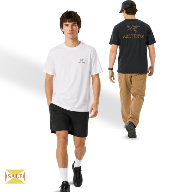 ARC'TERYX 始祖鳥 背後大Logo短T 