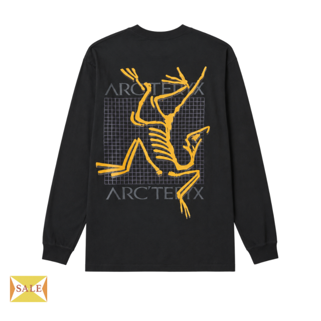 ARC'TERYX 始祖鳥  骷髏鳥大圖長T