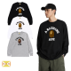 BAPE A Bathing Ape 猿人Logo 長袖T恤
