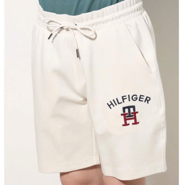 TOMMY HILFIGER 刺繡LOGO 棉質短褲
